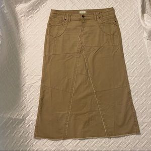 Maurices Khaki Skirt
